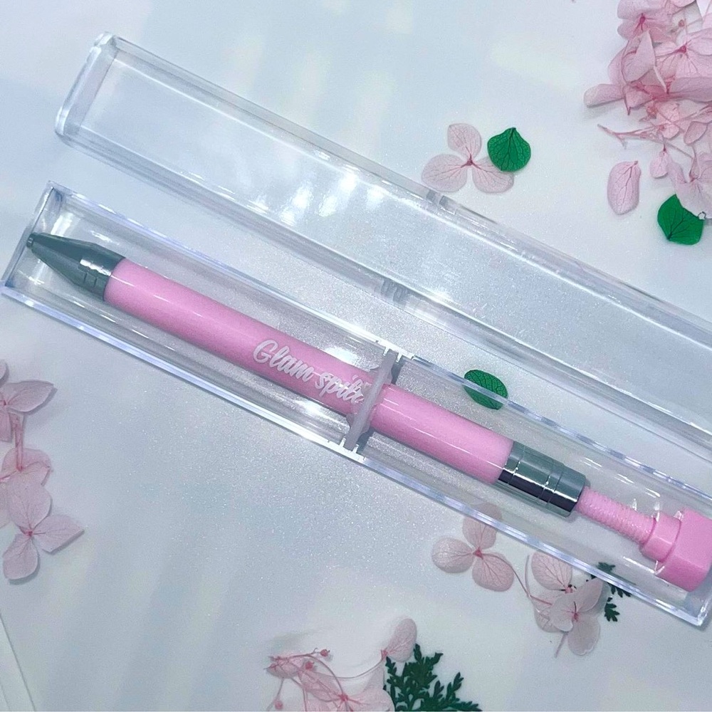 Pink rhinestone picker